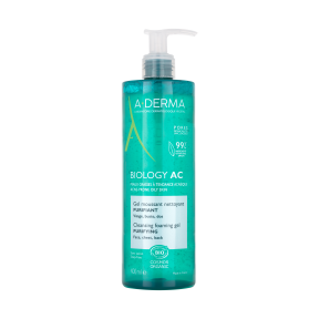 A-Derma BIOLOGY AC Gel Espuma de Limpeza Purificante 400ml