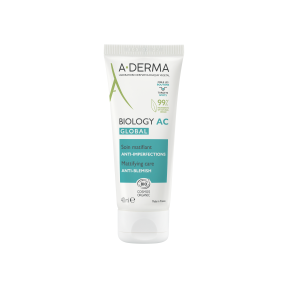 A-Derma Creme Matificante Anti-imperfeições BIOLOGY AC Global 40ml