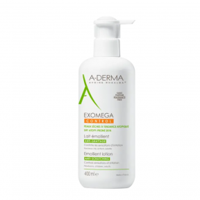 A-DERMA Exomega Control Leite Emoliente Antiprurido 400ml