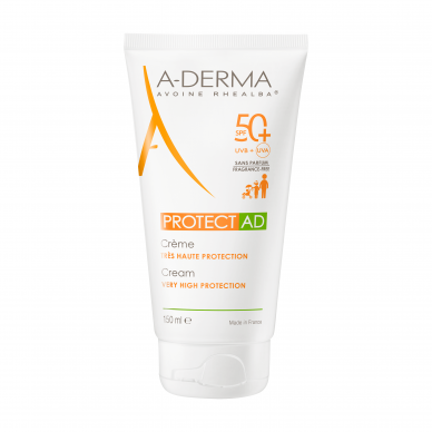 A-Derma Protetor Solar Creme SPF 50+ Pele Atópica 150ml