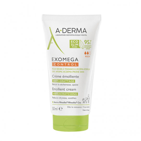 A-DERMA Exomega Control Creme Emoliente Antiprurido 50ml