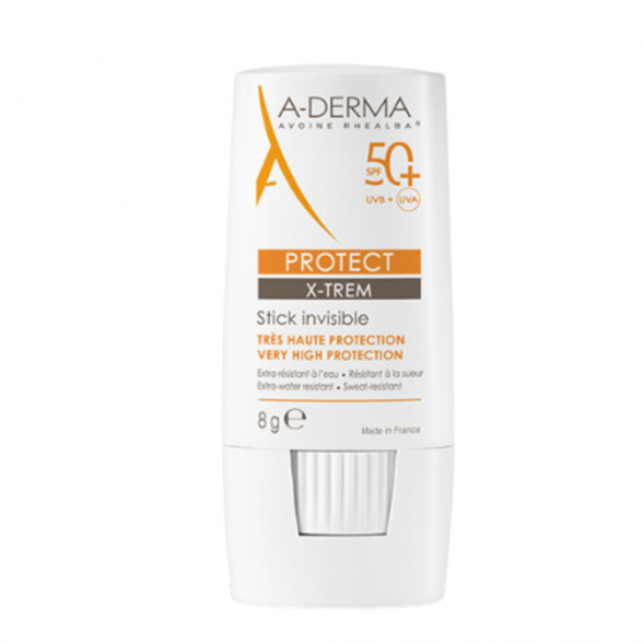 A-DERMA Protect X-Trem Invisible Stick SPF50+ 8g