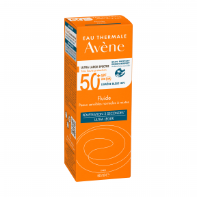 Avène Protetor Solar Rosto Fluído SPF 50+ Pele Normal e Mista 50ml