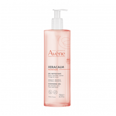 Avène Gel de Limpeza Corpo Pele Seca XeraCalm Nutrition 750ml