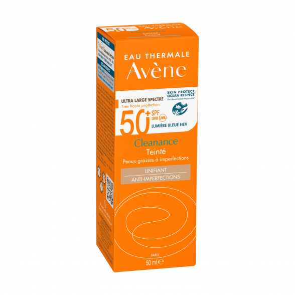 Avène Protetor Solar Com Cor SPF 50+ Pele Oleosa CLEANANCE 50ml 1