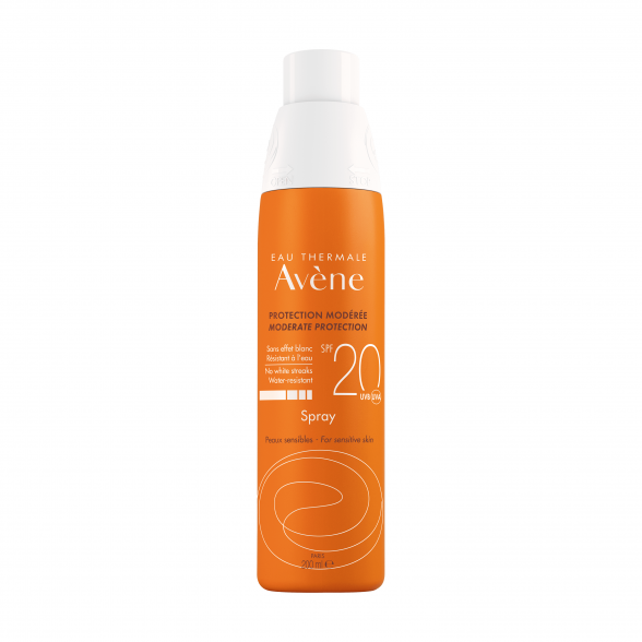 Avène Protetor Solar Corpo Spray SPF 20 Pele Sensível 200ml