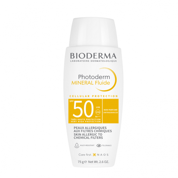 Bioderma PHOTODERM Mineral Fluid SPF50+ 75g