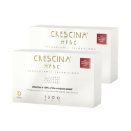 Crescina HFSC Transdermic Tratamento Completo para Homem 1300 10+10 ampolas (2 unidades)