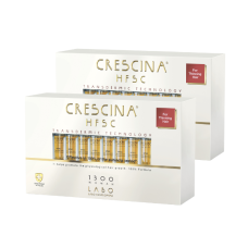 Crescina Transdermic HFSC Re-Growth 1300 para Mulher 20 ampolas (2 unidades)