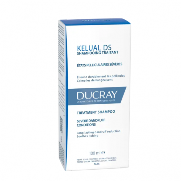 Ducray Kelual DS Treatment Shampoo Severe Dandruff Conditions 100ml 1