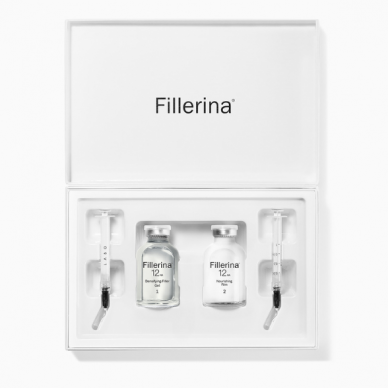 Fillerina 12 Intensive Filler, 14+14 doses, 2x30ml + Fillerina 12 Day Cream, 50ml - Grade 4