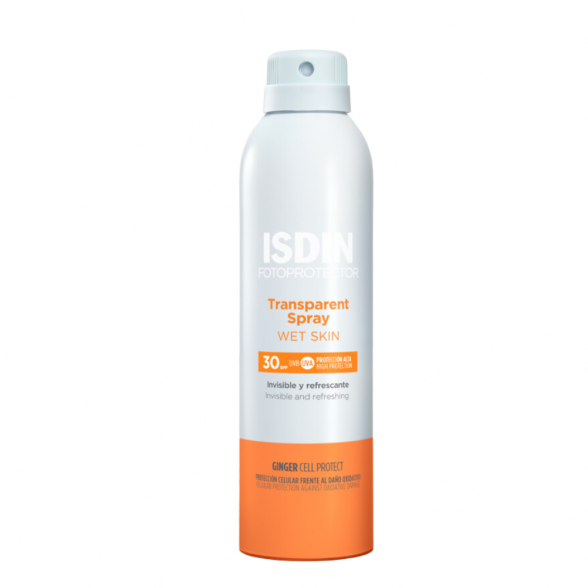 Isdin Fotoprotector Transparent Spray Wet Skin SPF30 250ml