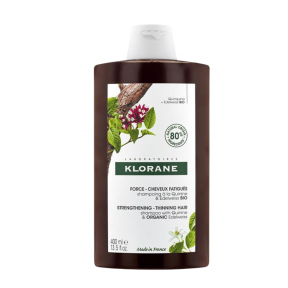 Klorane Fortificante Champô com Quinina e Edelvaisse BIO Anti-queda 400ml