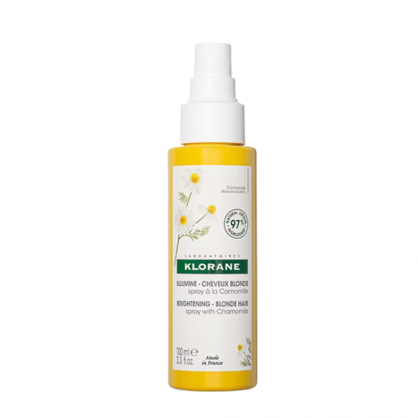 Klorane Ilumina Spray com Camomila para Cabelo Loiro 100ml