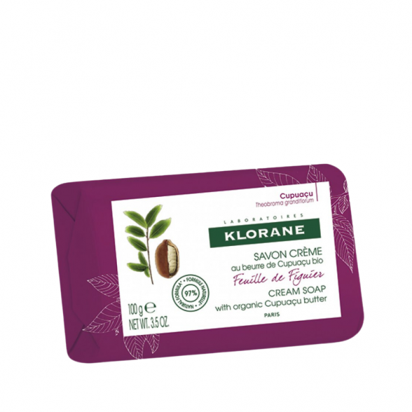 Klorane Cream Soap with Fig Leaf 100g