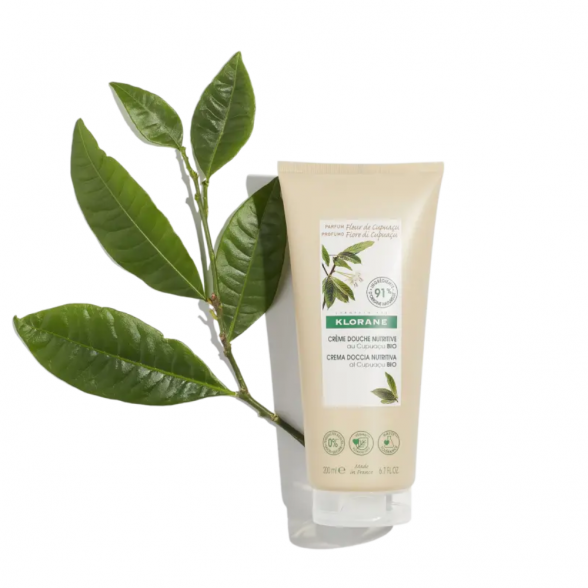Klorane Nourishing Shower Cream with Organic Cupuaçu Flower 200ml 1