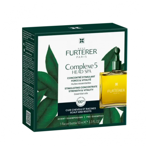 René Furterer Complexe 5 Concentrado Estimulante de Forte e Vitalidade - óleos essenciais bio 50ml 1