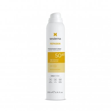 Sesderma Repaskin Transparent Spray SPF50 200 ml