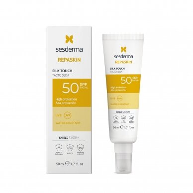 Sesderma Repaskin Fotoprotetor Facial SPF50 Toque Seda 50 ml