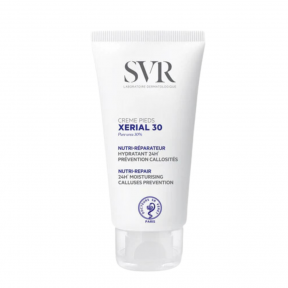 SVR Xerial 30 Creme Pieds Hidratante 24h Nutrirreparador, Prevenção de Calosidades 50ml