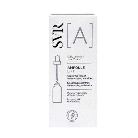 SVR [A] Ampoule Lift Smoothing Concentrate Retexturizing 30ml 1