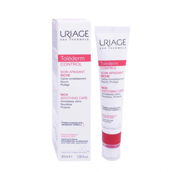 Uriage Toléderm Control Rich Soothing Care 40ml 1
