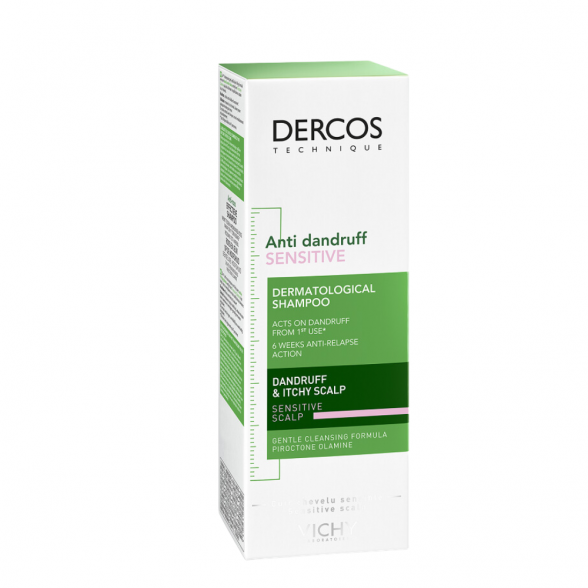 Vichy Dercos Anti-Dandruff Sensitive Treatment Shampoo 200ml 1